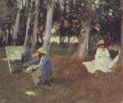 John Singer Sargent Monet Painting oil painting